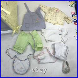 American Girl Bitty Baby Doll Lot Clothes Outfits Accessories Dresser Backpack