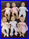 American Girl Bitty Baby Dolls Lot Of 6 Most Clothes! Blue Eyes Unisex AG LOOK