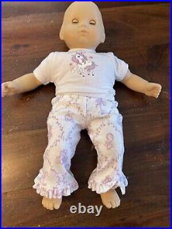 American Girl Bitty Baby Dolls Lot Of 6 Most Clothes! Blue Eyes Unisex AG LOOK