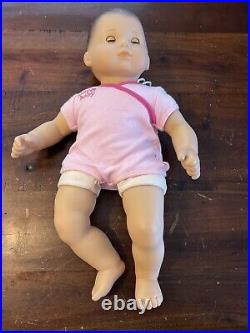 American Girl Bitty Baby Dolls Lot Of 6 Most Clothes! Blue Eyes Unisex AG LOOK