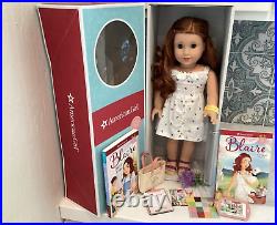 American Girl Blaire Doll, Books & Accessories. GOTY 2017, Collector Owned, EUC