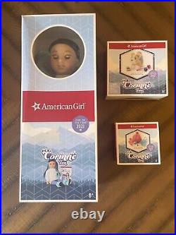 American Girl Doll CORINNE TANN Girl of the Year 2022 + Accessories + Dog NIB