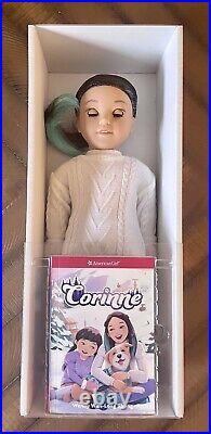 American Girl Doll CORINNE TANN Girl of the Year 2022 + Accessories + Dog NIB