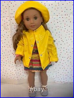 American Girl Doll Lea Clark GOTY Girl 2016 Lot Outfits