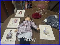 American Girl Doll Samantha Parkington + 1 Outfit & Accessories 1990's books