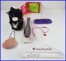 American Girl Doll Truly Me Brunette with Clothing Outfits, Cat, & Accessory Lot