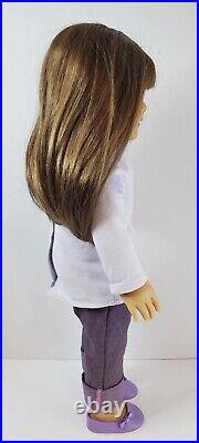 American Girl Doll Truly Me Brunette with Clothing Outfits, Cat, & Accessory Lot