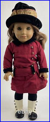 American Girl Dolls 2007 + Accessories Earrings Brush Carry Tote Hat LOOK