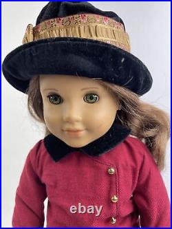 American Girl Dolls 2007 + Accessories Earrings Brush Carry Tote Hat LOOK