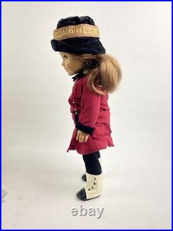 American Girl Dolls 2007 + Accessories Earrings Brush Carry Tote Hat LOOK