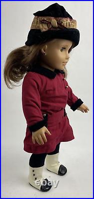 American Girl Dolls 2007 + Accessories Earrings Brush Carry Tote Hat LOOK