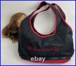 American Girl Dolls 2007 + Accessories Earrings Brush Carry Tote Hat LOOK