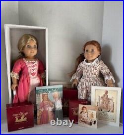 American Girl Dolls Elizabeth & Felicity with Accessories