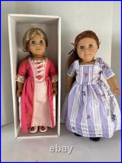 American Girl Dolls Elizabeth & Felicity with Accessories