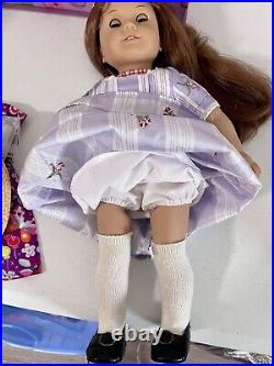 American Girl Historical Beforever Felicity Dressed in Her Meet Travel Outfit