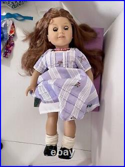 American Girl Historical Beforever Felicity Dressed in Her Meet Travel Outfit