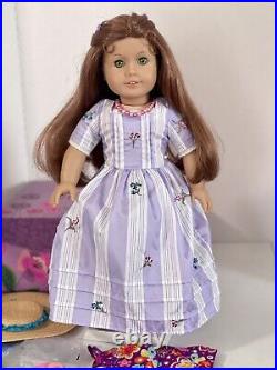 American Girl Historical Beforever Felicity Dressed in Her Meet Travel Outfit