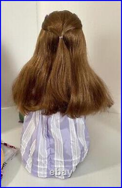 American Girl Historical Beforever Felicity Dressed in Her Meet Travel Outfit