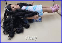 American Girl Just Like You Truly Me 108 Doll Brown Eyes Curly Brown Hair EUC