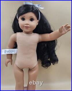 American Girl Just Like You Truly Me 108 Doll Brown Eyes Curly Brown Hair EUC