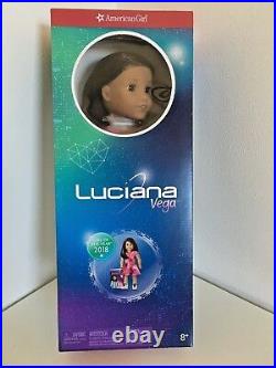 American Girl Luciana Vega Doll & Book 2018 GOTY Aspiring Astronaut 18 NIB