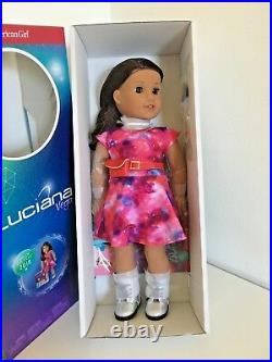American Girl Luciana Vega Doll & Book 2018 GOTY Aspiring Astronaut 18 NIB