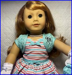 American Girl Maryellen Doll Lot, Doll + Meet Accessories, Book & Box