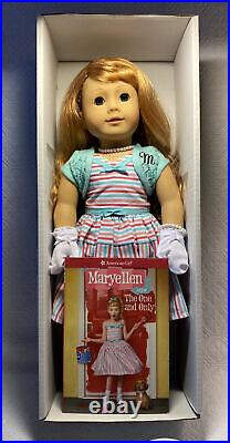 American Girl Maryellen Doll Lot, Doll + Meet Accessories, Book & Box