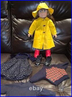 American Girl Molly McIntire Doll + Rare Outfit Lot