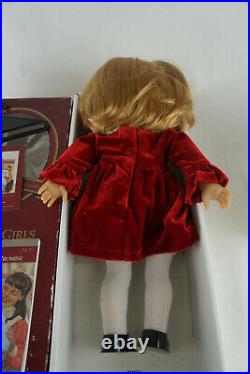 American Girl Nellie O'Malley Irish Retired Red Dress Box Book Nellie's Promise