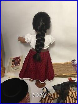 American Girl/ PC Josefina Doll With Outfits & School Desk Lot