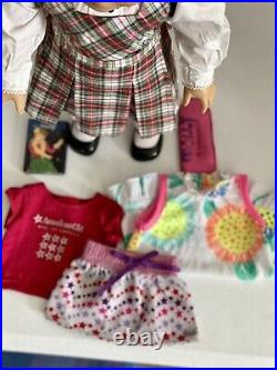 American Girl/PC Molly Tagged 1986 in Her PC 1997 School Dress with extras 10th An