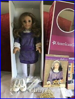 American Girl Rebecca Doll, Hanukkah Outfit, New Shoes New Hair Ribbon Lot