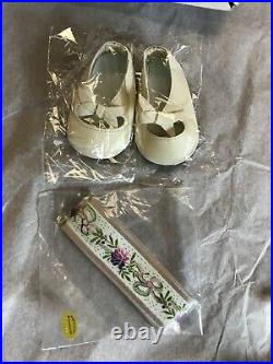 American Girl Rebecca Doll, Hanukkah Outfit, New Shoes New Hair Ribbon Lot