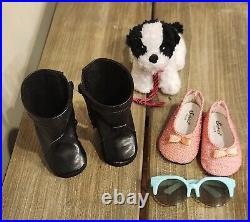 American Girl Retired Doll Grace Thomas-Brand New Condition! 8 Complete Outfits