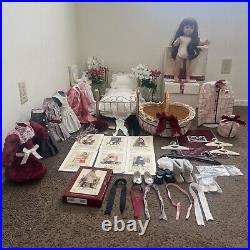 American Girl SAMANTHA WHITE BODY and LOT Furniture and More Original PLEASANT