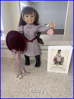 American Girl SAMANTHA WHITE BODY and LOT Furniture and More Original PLEASANT