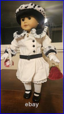 American Girl Samantha Beforever Meet Outfit Accessories Necklace Fancy Coat