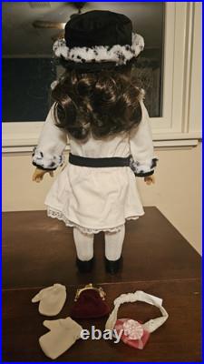 American Girl Samantha Beforever Meet Outfit Accessories Necklace Fancy Coat