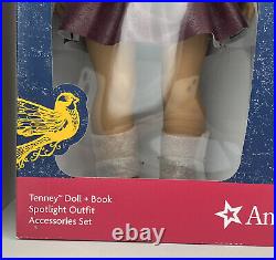 American Girl TENNEY Grant Doll Spotlight Outfit Guitar Meet Acc. NIB & Retired