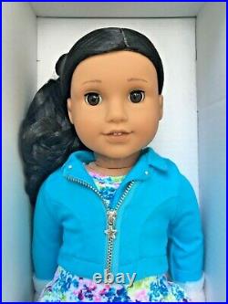 American Girl Truly Me 82 CURLY DRK-BRN Hair BRN Eyes MED Skin 18 Doll+Book NIB