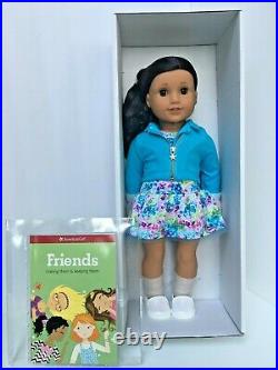 American Girl Truly Me 82 CURLY DRK-BRN Hair BRN Eyes MED Skin 18 Doll+Book NIB