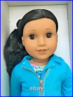 American Girl Truly Me 82 CURLY DRK-BRN Hair BRN Eyes MED Skin 18 Doll+Book NIB