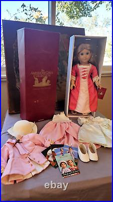 American girl collection elizabeth in box riding outfit summer dress earrings re American girl collection elizabeth in box riding outfit summer dress earrings re