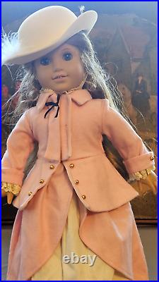 American girl collection elizabeth in box riding outfit summer dress earrings re American girl collection elizabeth in box riding outfit summer dress earrings re