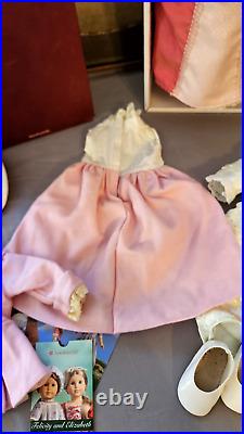 American girl collection elizabeth in box riding outfit summer dress earrings re American girl collection elizabeth in box riding outfit summer dress earrings re