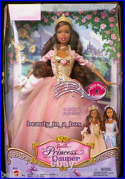 Anneliese Erika Barbie Doll African American Princess and the Pauper AA Lot 5G
