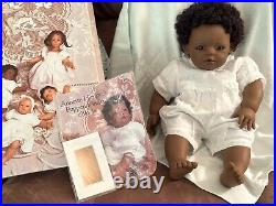 Annette Himstedt Doll MO 1990/91 Barefoot Children Collection MINT with COA