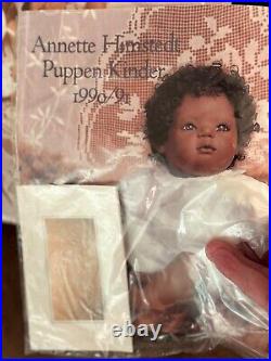 Annette Himstedt Doll MO 1990/91 Barefoot Children Collection MINT with COA