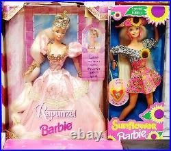 BARBIE DOLL LOT ASSORTED DOLLS BOXES HAVE WEAR SEE PHOTOS (Lot-15)